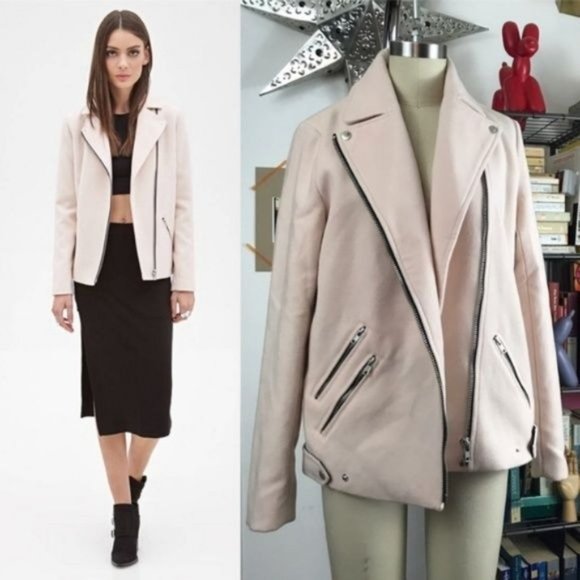 Forever 21 | Jackets & Coats | F2 Xxi Moto Biker Zipper